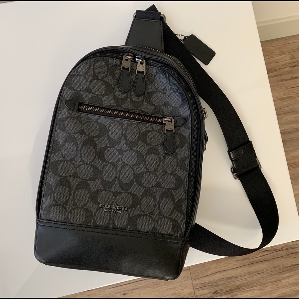 Coach Unisex Crossbody Academy Bag